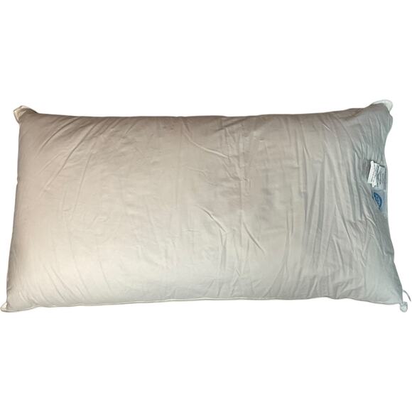 Pillow Guy 100% Certified RDS White Goose Down Soft Density 2 Pack Pillows King - Picture 2 of 4